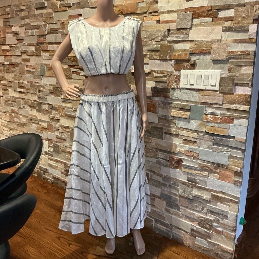 AclerโLeighton Skirt and Crop Top Set